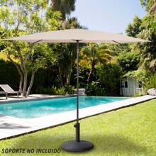 Aktive Rectangular Tilting Balcony Parasol 200x125 Cm UV30 Cream ✅ Delivery 24/48h To Spain (Peninsula) - Multicolor - View 7