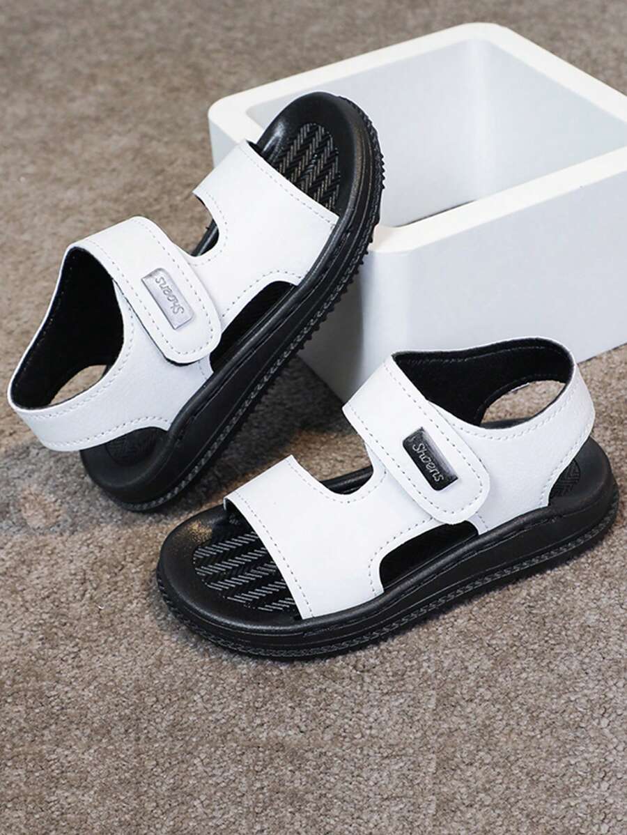 1 Pair Baby/Toddler Soft-Sole Summer Sandals, Boys/Girls Learning To Walk Shoes