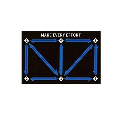 Durable Non Slip, Foldable Adult Dribbling Training Mat, For Football Training Indoor And Outdoor