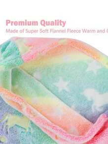 Manta Cobija con Cola de sirena Flourecente Frazada Niña Infantil Adolecente - Rosa Fucsia  A - Ver 5