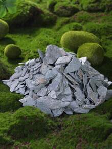 200g/400g1-7cm Small Rock Fragments For Miniature Landscape Decoration, Used For Making Stepping Stones, Stair Stones, Garden DIY Rockery Materials, Indoor Green Plant Decoration Materials And Ornaments