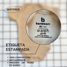 Kit Com 5 Body de Bebê Regata Sem Manga Menino 100% Algodão.