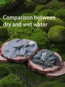 200g/400g1-7cm Small Rock Fragments For Miniature Landscape Decoration, Used For Making Stepping Stones, Stair Stones, Garden DIY Rockery Materials, Indoor Green Plant Decoration Materials And Ornaments