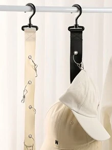 Multi-Functional Hanger, Baseball Cap Organizer Hat Rack, For Closet Hooks, Walls And Doors With 8 Large Clips For Hanging Baseball Caps, Winter And Accessories 1 Pack Of Underwear Storage Box, Clothing Organizer Box Bedroom, Organizer, Home Storage, White T Shirt Women, Black Pants Women, Ladies Winter Clothes, Dress,