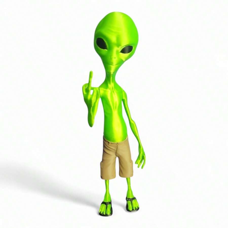 Alien Doll 19 Cm Extraterrestrial Other Models Available Alien Decoration Gifts Gift - Rust Brown - View 1