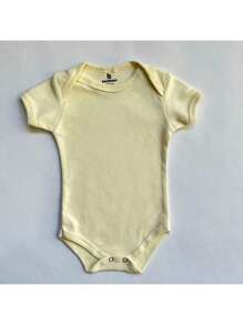 Kit Body Liso Bebê 4 Peças 100% Algodão.