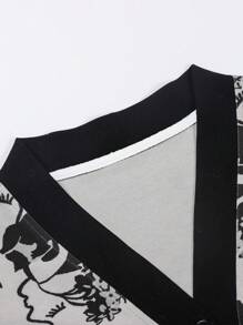 2pcs/Set Women V-Neck Pajamas, Long Sleeve Top & Pants Soft Homewear Sets, Spring & Autumn, Two Pieces Set, Fall Winter Clothes