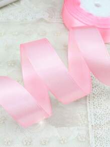 (25yards/Pack) 2.5cm Polyester Ribbon Gift Packaging, Baking Packaging, Gift And Flower Packaging, Wedding Decoration, Handmade DIY, Headwear, Clothing Accessories