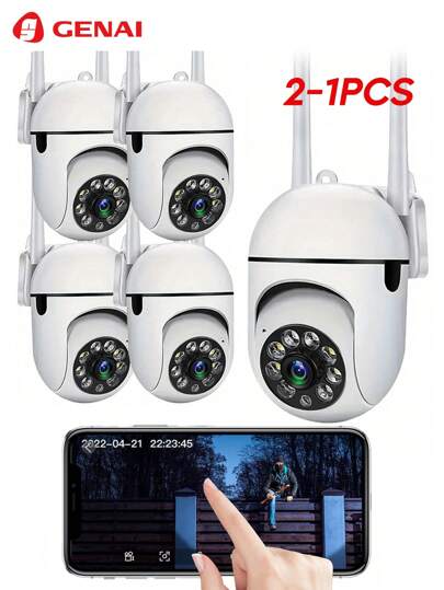 5G WiFi Security Camera 355 Degree Intercom Night Vision, Remote Control Home Indoor Outdoor APP To View Anytime Anywhere.