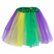 Ensemble d'accessoires de costume de Mardi Gras : Tutu, Serre-tête à plumes factices, Masque, Collier de perles de Mardi Gras,Boa en plumes pour femmes et filles pour Halloween