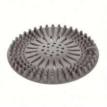 1pc/2pcs/3pcs/4pcs Silicone Shower Drain Hair Catcher, Anti-Clog Sink Strainer, Deodorizing Drain Filter, Kitchen Sink Hair Stopper, Prevent Sewer Clogs