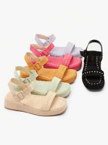 Sandales pour femmes avec strass Franssia - Chaussures Sandales Sandales d'été pour femmes