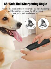 新款猫/狗爱好者礼物和狗/猫妈妈喜爱的电动指甲磨床、猫爱好者礼物和猫妈妈喜爱的爪剪修剪器、狗爱好者礼物和狗妈妈喜爱的指甲锉无绳可充电、时尚、便携、易于使用、适合所有猫/狗爱好者礼物和狗/猫妈妈喜爱 - 彩色 - 查看 6