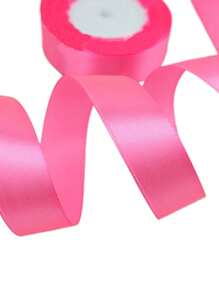 (25yards/Pack) 2.5cm Polyester Ribbon Gift Packaging, Baking Packaging, Gift And Flower Packaging, Wedding Decoration, Handmade DIY, Headwear, Clothing Accessories