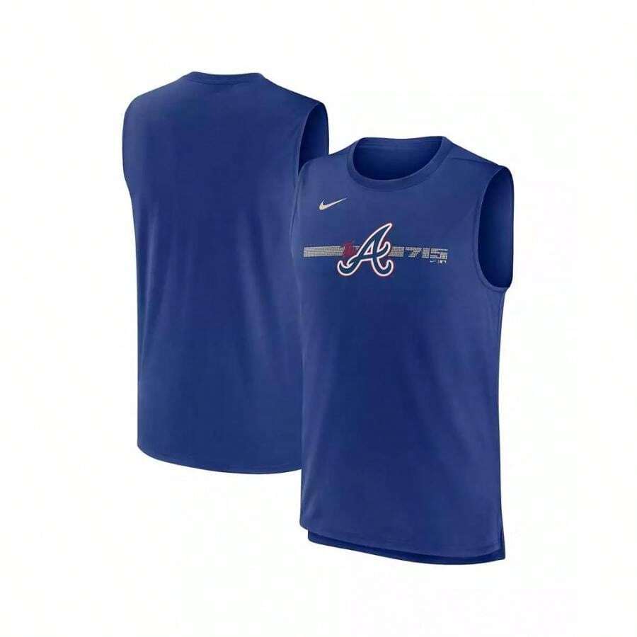 Men's Royal  2023 City Connect Muscle Tank Top - Royal - View 1