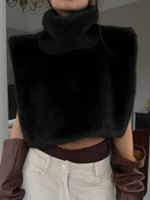 Budhaul Fantasty Fall Winter New Fur Tank Top Vest Coats For Women