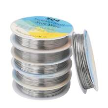 1 Roll 304 Stainless Steel Smooth Wire, Suitable For Handcraft DIY
