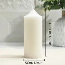 Three-Dimensional Cylindrical Aromatherapy Candle, Scented Candle - Perfect For Bedroom Atmosphere And Best Friend Gift, Wedding, Wedding Decoration Simple Geometric Decorative Design, Suitable For Wedding Scene Layout, Festival Birthday Party Gifts Graduation