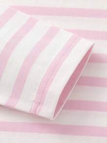 Balabala Camiseta de manga larga a rayas para niños y niñas, primavera