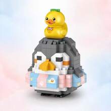 500 pièces/set Cute Animal Mini Blocs de construction ABS, Jouets de construction miniatures de chiens & chats DIY, Cadeau de décoration de maison créative pour anniversaire, fêtes, Saint-Valentin, Nouvel An chinois, Rentrée des classes