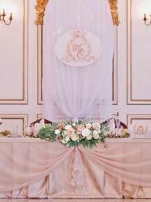 Rose Wedding Arch Flowers Artificial Flower Swag Pink Wedding Sign Flowers Wedding Flower Greenery Arrangements For Ceremony And Reception Backdrop Decoration