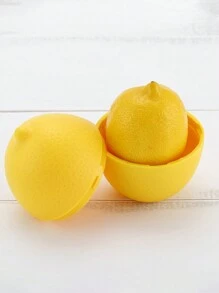 1PC/5PCS Food Crisper, Plastic Vegetable Storage Box, Refrigerator Box Storage Bowl Crisper, Refrigerator Vegetable Storage Box, Fruit And Vegetable Shaped Food Crisper, Reusable Refrigerator Box Storage Bowl Saver, Fruit Container Freezer, Onion Storage, Vegetable Storage, Onion, Lemon, Green Pepper, Tomato, Garlic Storage Container, Refrigerator Preservation, For Outdoor, Camping