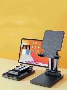 Portable Foldable Adjustable Desktop Phone/Tablet Stand, Slouchy Live Streaming Phone Holder, Universal