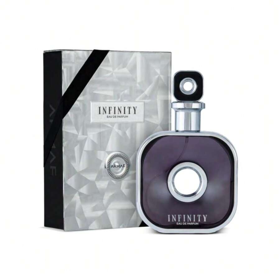Armaf Infinity Silver Eau De Parfum For Men – 3.4 Oz | New Release - Silver - View 1
