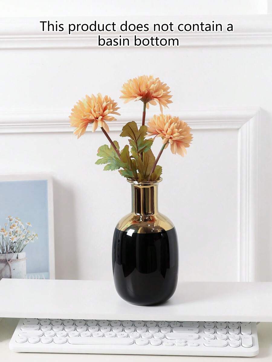3/5 Stücke 13 Zoll große künstliche Chrysanthemenzweige – Dekoration für den Esstisch im Wohnzimmer, Hochzeit, Party, Event, Tischvase, DIY-Füllmaterial, Blumenstiele