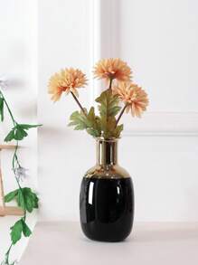 3/5 Stücke 13 Zoll große künstliche Chrysanthemenzweige – Dekoration für den Esstisch im Wohnzimmer, Hochzeit, Party, Event, Tischvase, DIY-Füllmaterial, Blumenstiele