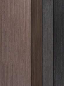 1 Pc PVC Kitchen Sticker, Modern Wood Grain Pattern Kitchen Wall Renovation Sticker