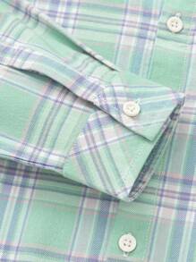 Balabala Tween Girl' Long-Sleeve Shirt, Classic Spring Button-Up