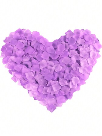 Fachoige 2000 Pcs Rose Petals Artificial Flower Petals Fake Roses Petals For Valentine's Day, Birthday, Wedding, Party, Flower Decoration, Table Decor (RED)