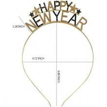 Women's New Year Headwear, Rhinestone New Year Headwear, 2025 New Year Supplies, New Year Headwear, New Year Decorations