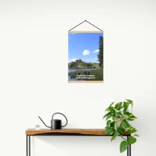 1pc 12*18 Inch, Frameless Wall Hanging(Does Not Include Frame),Unique Design, Leading The , Personalized Customization, Ideal Gift For Couples' Anniversaries, Birthdays, Weddings Gifts Graduation - Multicolor - View 2