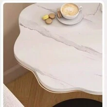 Table basse de luxe minimaliste à double couche pour le salon et la salle à manger