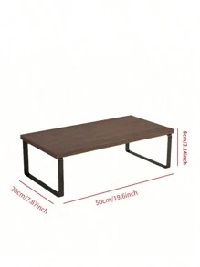 miwoo 1pc Desktop Computer Monitor Stand Riser Shelf Back To School