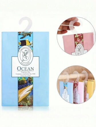 1 包 4 件/8 件 18*11.5cm 悬挂式香料衣柜清新剂袋，随机颜色纸质材料，衣柜防霉防虫，芳香小袋适用于衣柜/抽屉/鞋柜/汽车