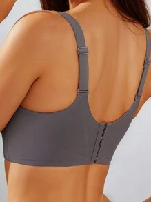 1 Stück bügellose Unterwäsche für Frauen mit leichter Stützung, unsichtbar, nahtlos, bequem für große Oberweite, verhindert Durchhängen, hebt und strafft BH