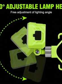 Luces Lamparas Linternas Mini Led Para Zapatos 2 Piezas Recargables Portatiles Ligeras