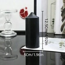 Three-Dimensional Cylindrical Aromatherapy Candle, Scented Candle - Perfect For Bedroom Atmosphere And Best Friend Gift, Wedding, Wedding Decoration Simple Geometric Decorative Design, Suitable For Wedding Scene Layout, Festival Birthday Party Gifts Graduation