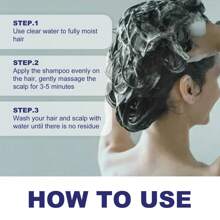 100ml Hair Shampoo, Strengthens Hair, Removes Dandruff, Deep Cleanses Scalp, Promote Hair Growth & Thickness