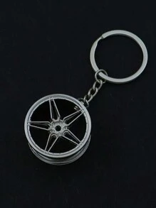 1pc Brake 360 Rotating Car Keychain Pendant, Creative Car Keychain Decoration, A Unique Gift For Car Lovers