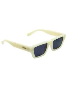 Vintage Retro Rectangular Sunglasses With Uv400 - Vintage - Kem - Xem 2