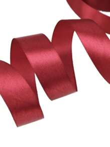 (25yards/Pack) 2.5cm Polyester Ribbon Gift Packaging, Baking Packaging, Gift And Flower Packaging, Wedding Decoration, Handmade DIY, Headwear, Clothing Accessories