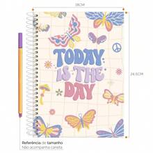 iscool Retro Colorful Butterflies Spiral Notebook For Girls