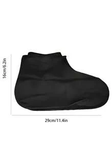 1/3 PiecesSet, Black/White/Blue/Yellow/Pink Reusable Silicone Shoe Covers For Men And Women - Waterproof Non-Slip Travel Shoe Covers, Flexible Design Clear Outdoor Boot Covers, Lightweight Rain Gear Accessories For Hiking/Camping Summer Cooling, Beach, Travel, Back To School Supplies Summer Cooling, Waterproof Shoe Covers, Solid Color Latex Sports Anti-Slip Shoe Covers