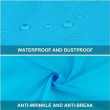 1 pieza, Manta de picnic, Mini esterilla de playa de bolsillo (para 1-2 personas), plegable, impermeable y fina como una sábana, adecuada para acampadas y excursiones al aire libre - con muñequera