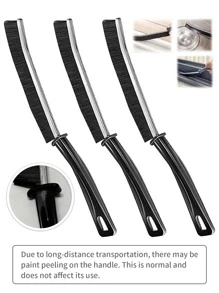 6 piezas Cepillos de limpieza para ranuras, herramienta de limpieza multifuncional para rendijas, cepillos para rincones muertos para baño, cocina, azulejos, ventanas y ranuras de puertas