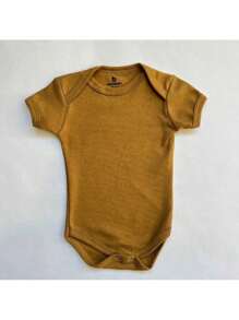 Kit Body Liso Bebê 4 Peças 100% Algodão.